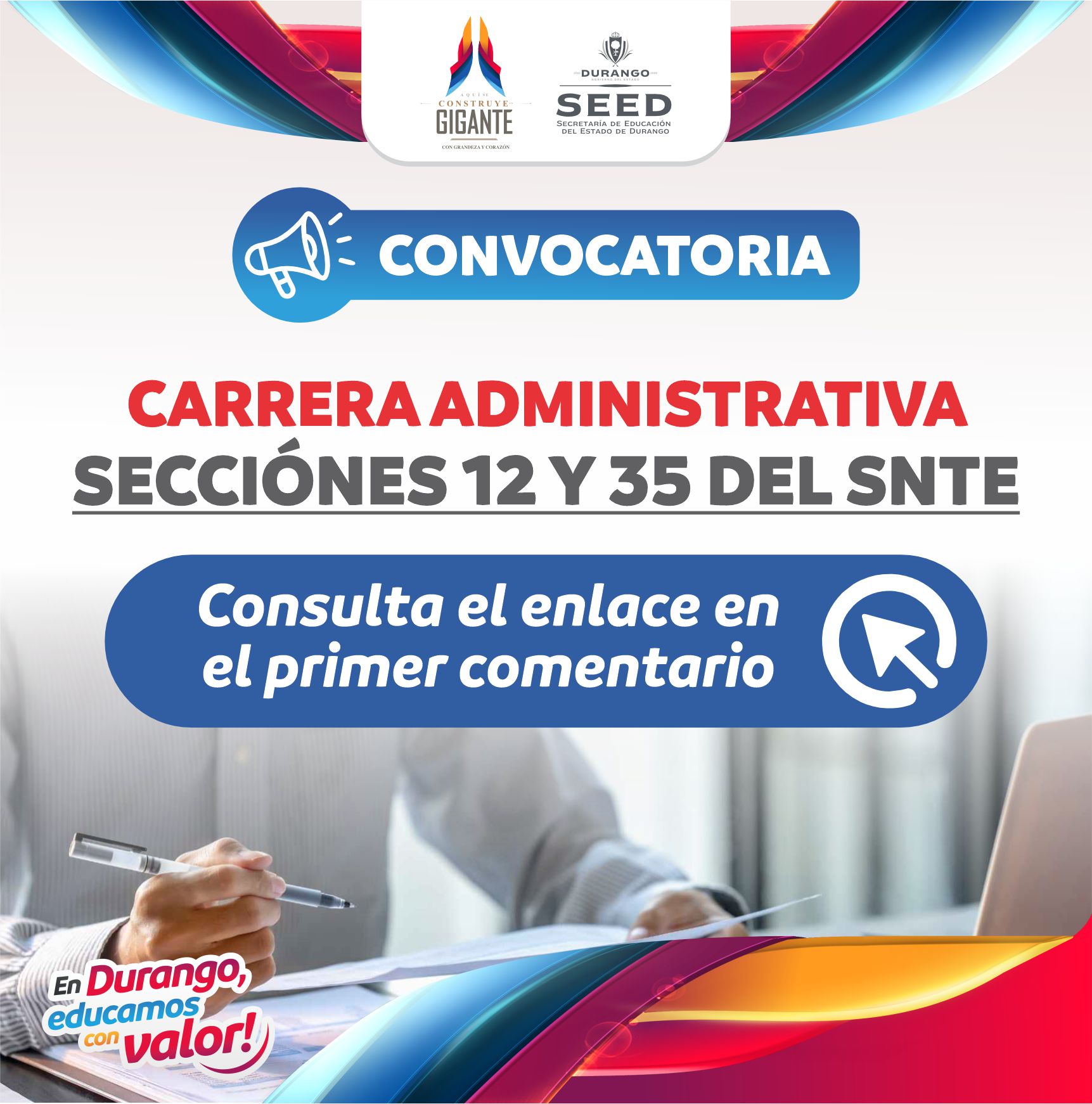 CONVOCA CA SECCIONES 12 Y 35 SNTE