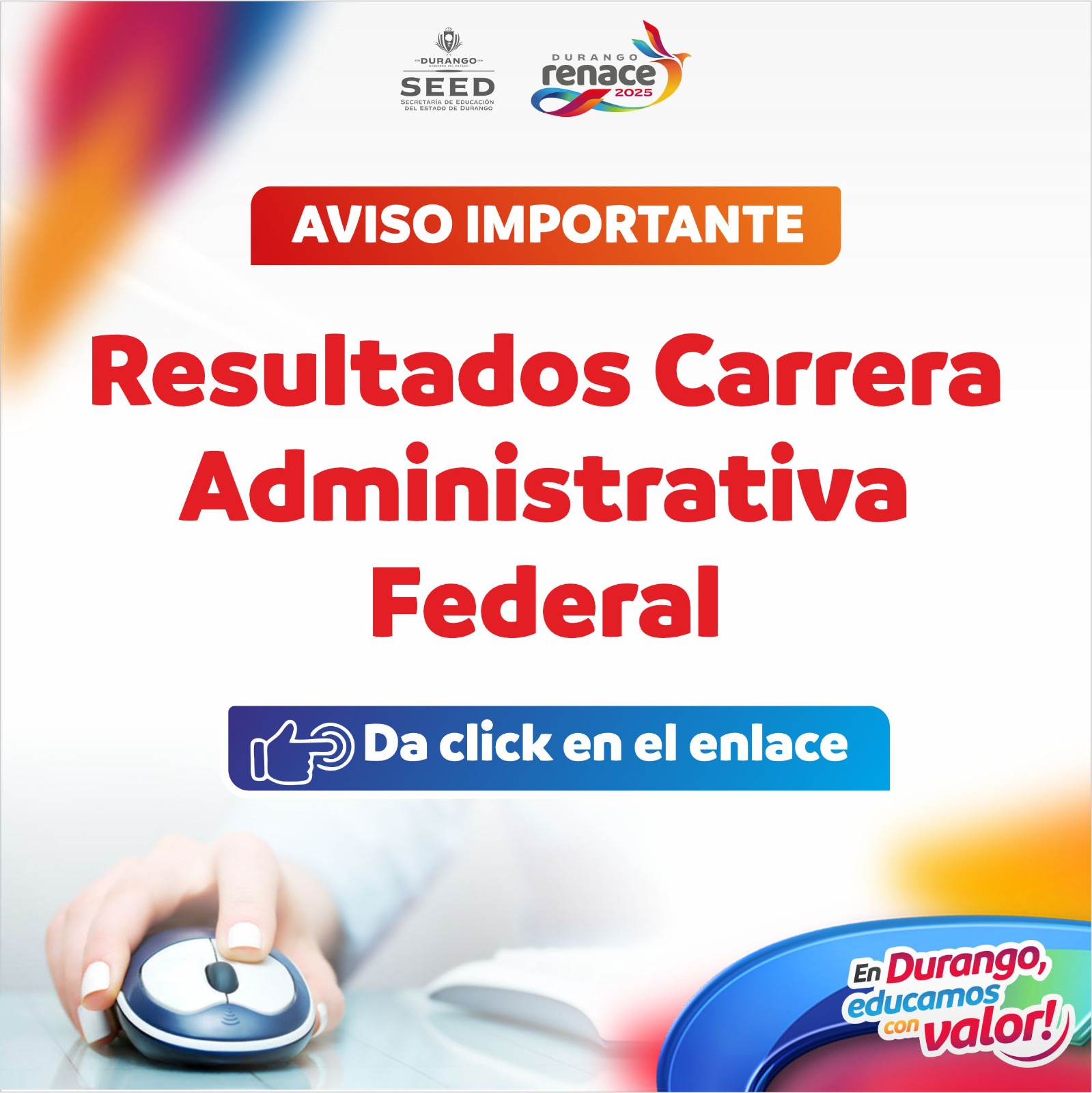 COMUNICADO RESULTADOS CA 2025 FEDERAL